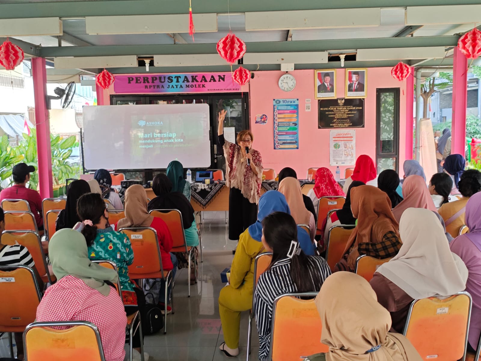 Pemberdayaan Duta Baca Jakarta Pusat Di RPTRA Jaya Molek